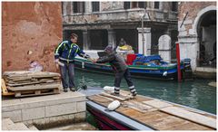 Arbeitsalltag in Venedig