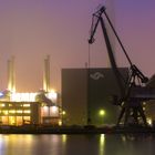 Arbeitsbeginn in Münster's Hafen