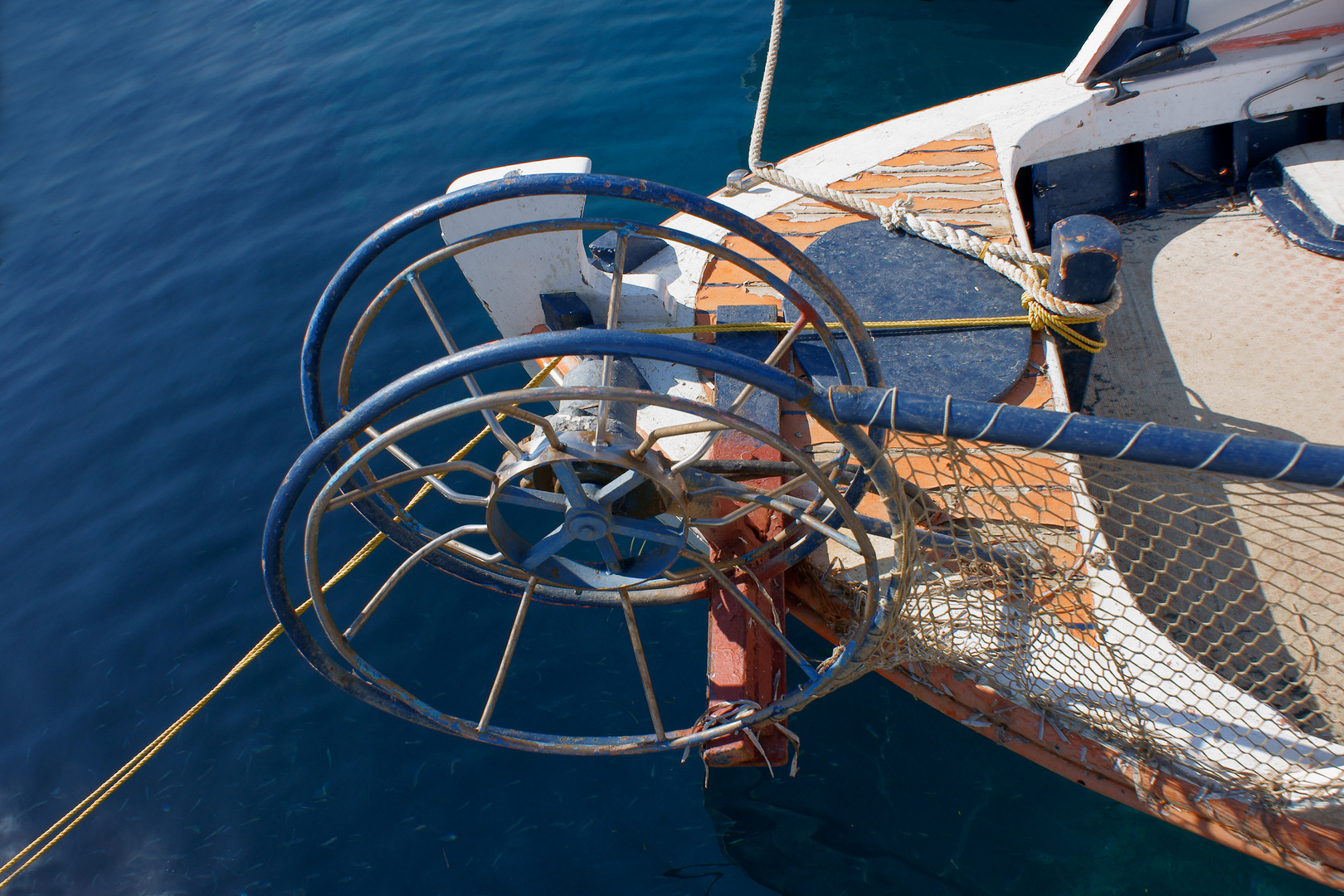 Arbeitsboot Kreta