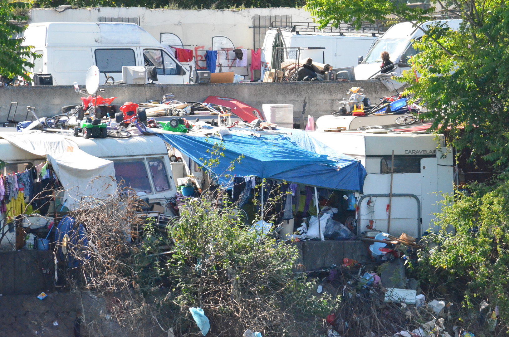 Arbeitsimmigranten an der Seine IV.