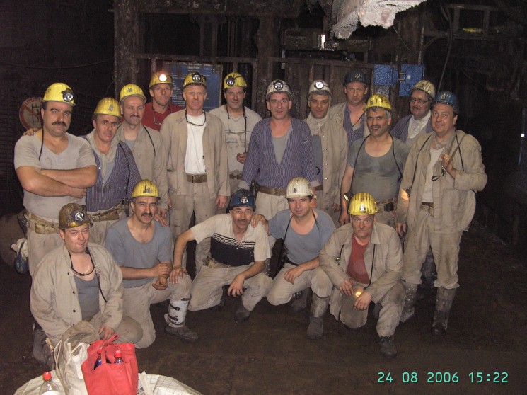 Arbeitskollegen Bergwerk WALSUM