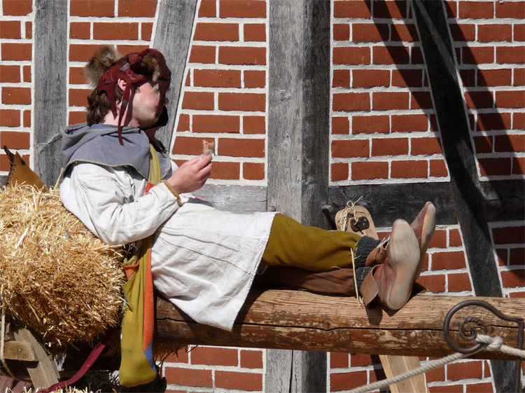 Arbeitspause am 1. Mai Bad Bodenteich (Mittelaltermarkt)