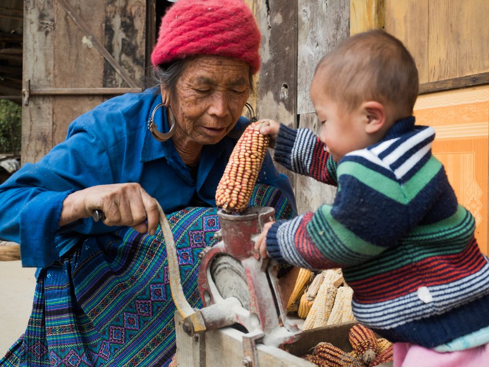 Arbeitsteilung in Nordvietnam