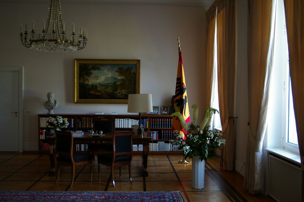 Arbeitszimmer des Bundespräsidenten