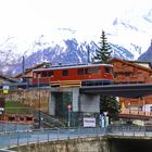 Arbeitszug auf dem Weg zum Gornergrat