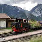 Arbeitszug der Achenseebahn in Eben