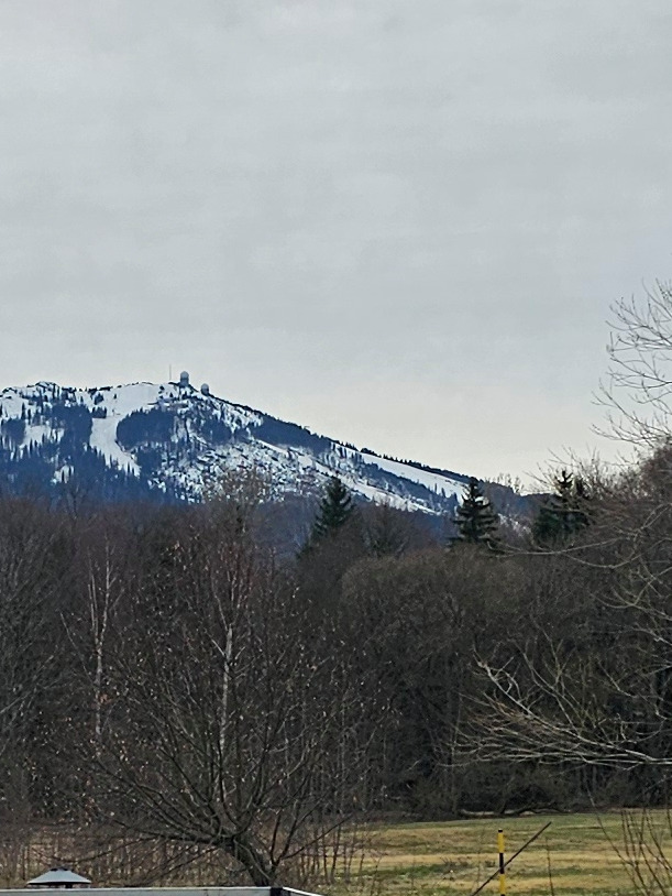 Arber noch mit Schnee 10.03.24