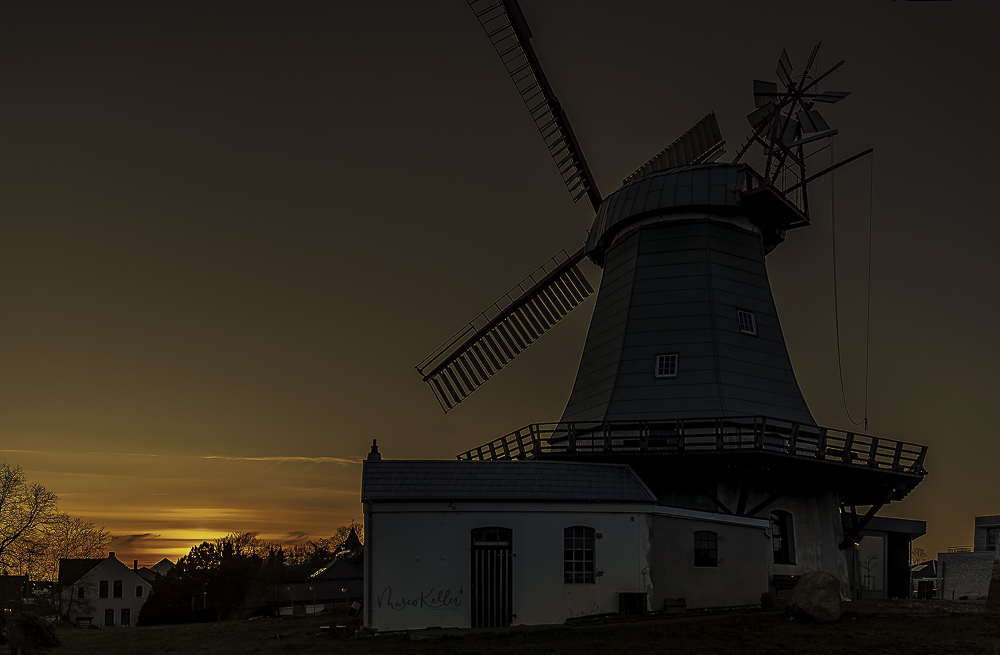 Arberger Mühle Sonnenuntergang 2