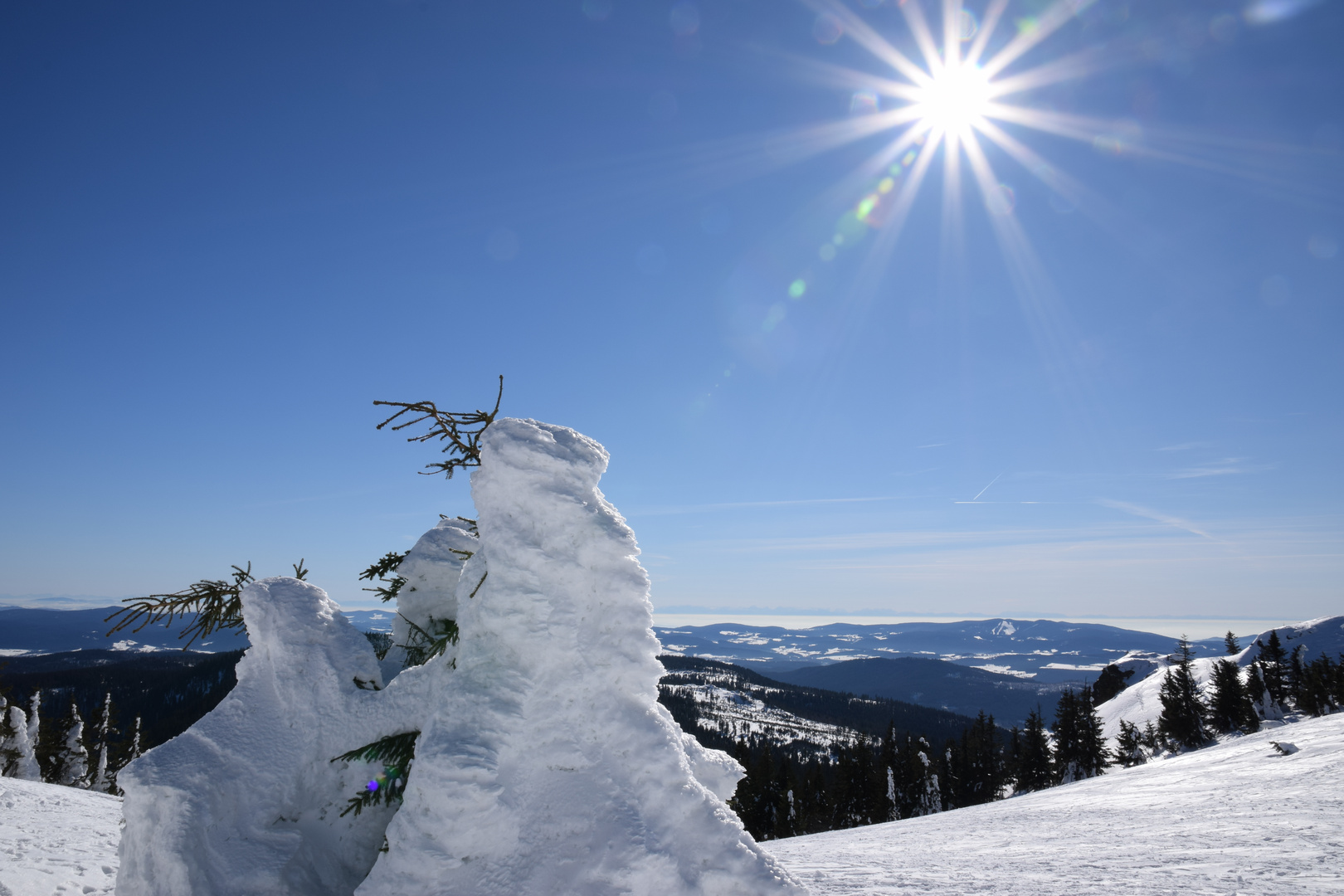 Arbermandl im Sonnenschein