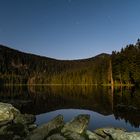 Arbersee bei Nacht und Vollmond