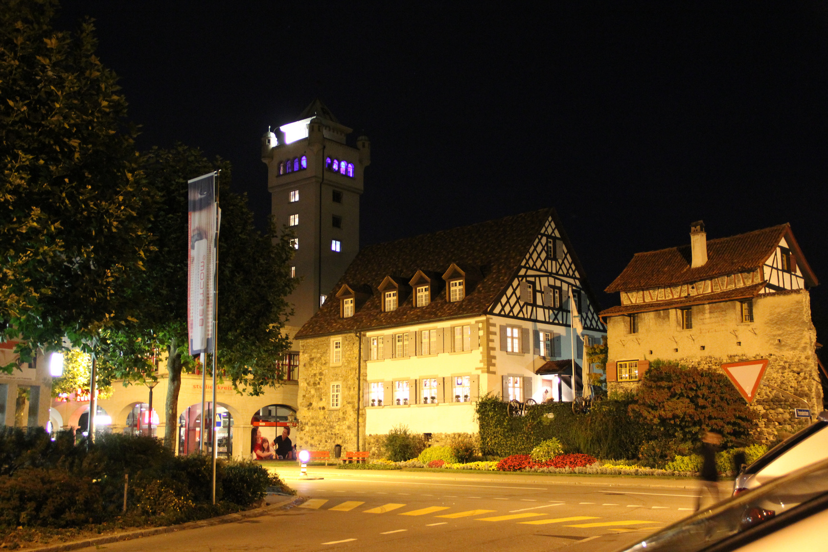 Arbon bei Nacht