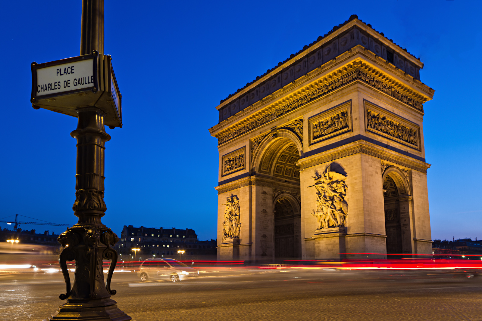 arc de triomphe bei Nacht (v2)