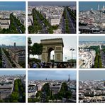 Arc de Triomphe - Blick auf Paris