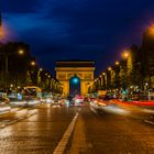 Arc de Triomphe by night