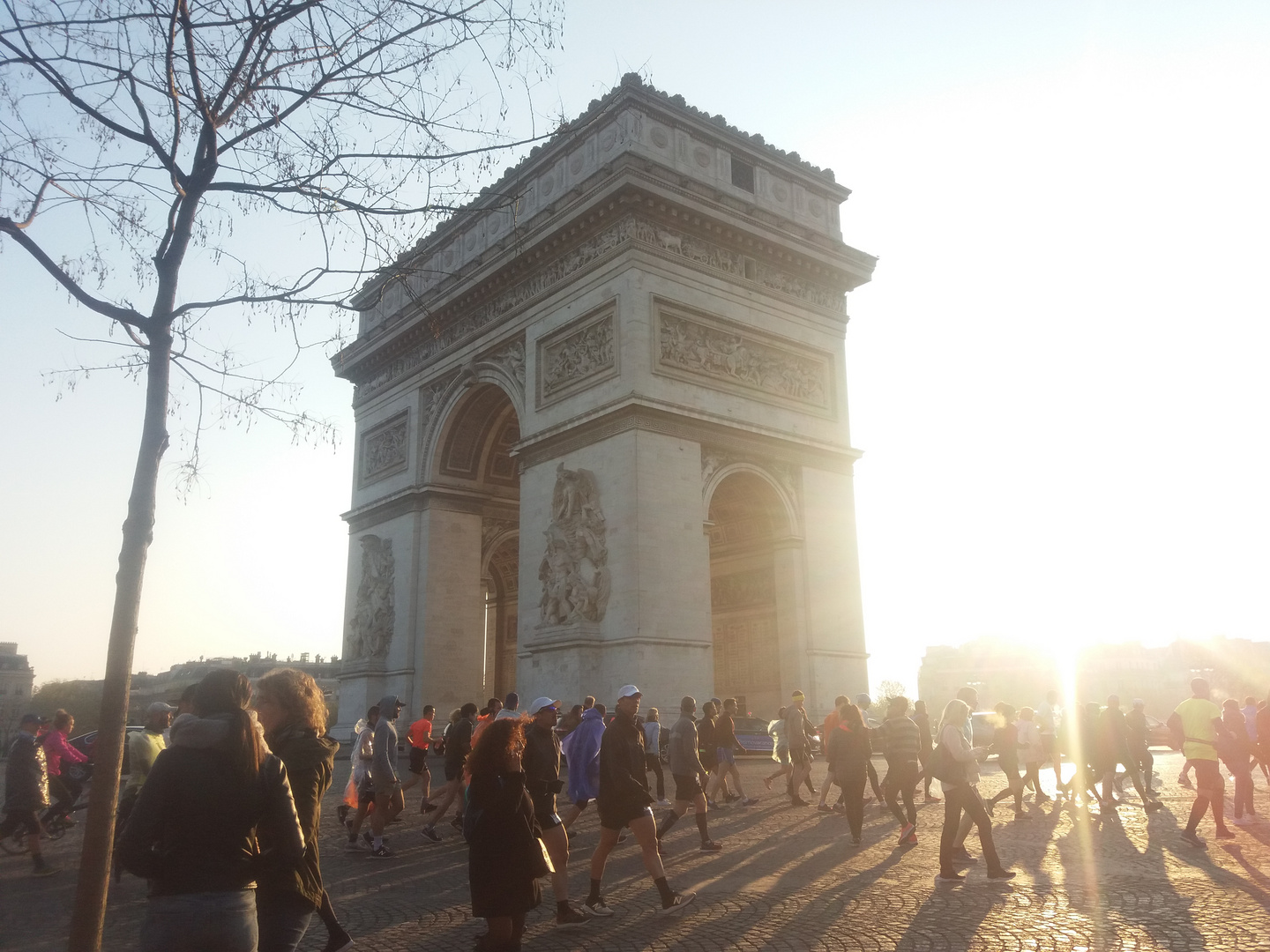 Arc de Triomphe de l'Étoile in Paris