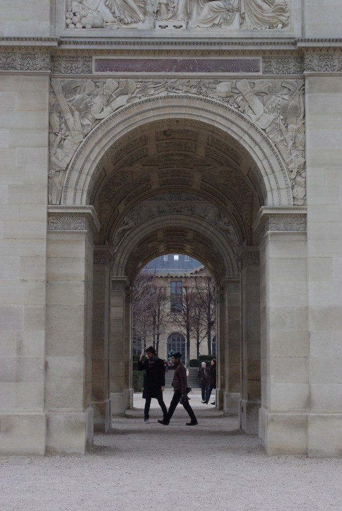 arc de triomphe du caroussel (Musée du Louvre)