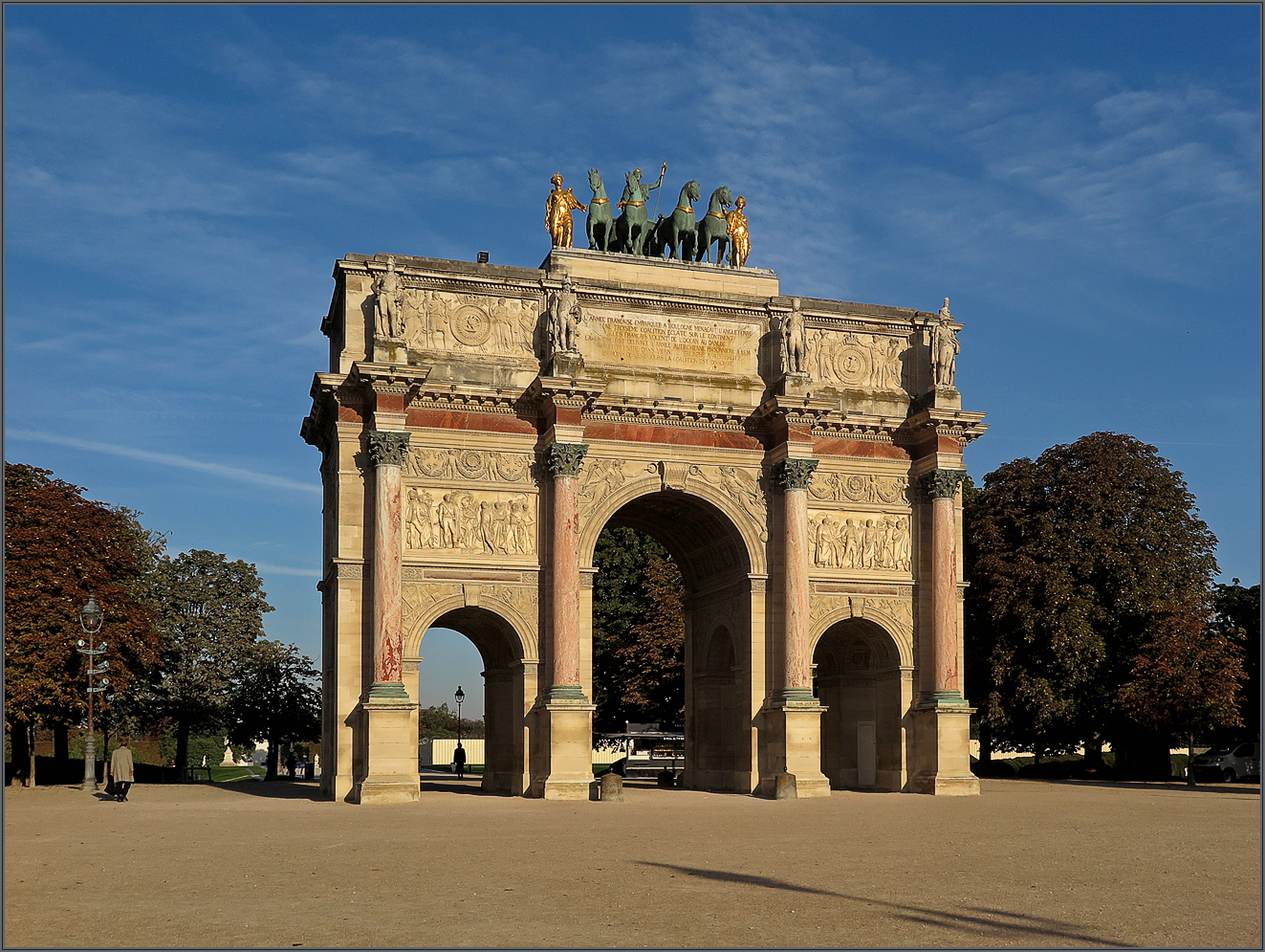 Arc de Triomphe du Carrousel - Jardin des Tuileries