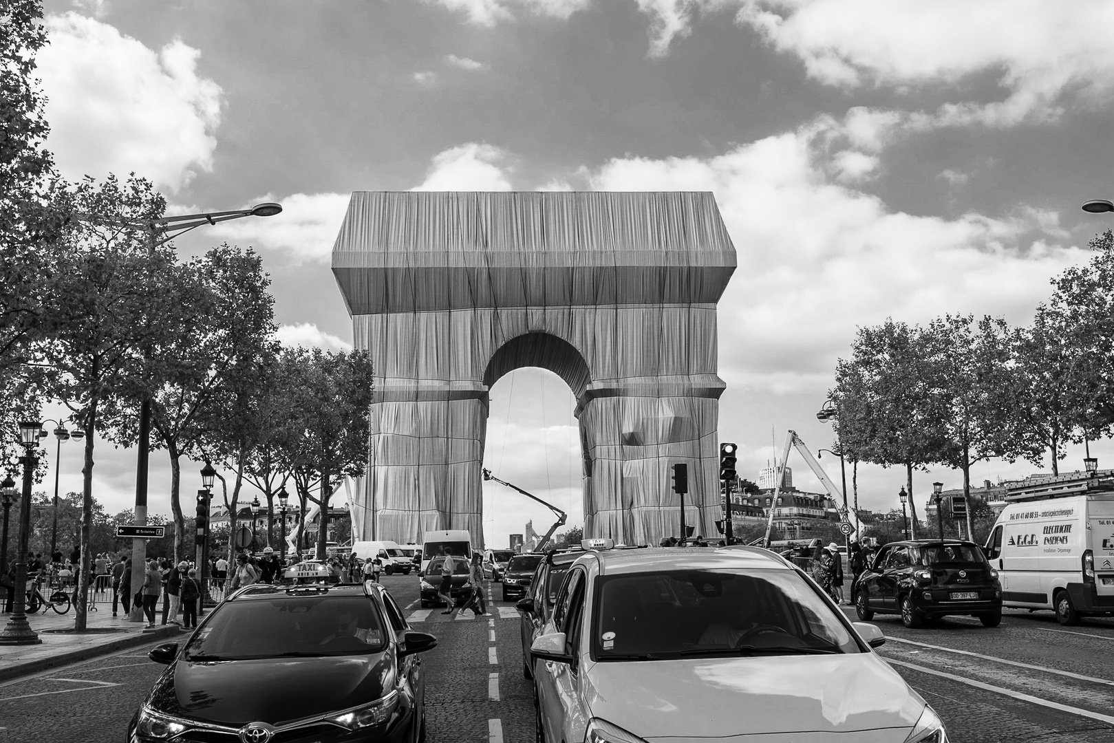 Arc de Triomphe enveloppé