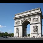 Arc de Triomphe et Citroën Ami 8