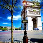 Arc de Triomphe - Place Charles de Gaulle - Foto Michael B. Rehders, Paris 29. April 2019