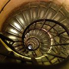 Arc de Triomphe, Treppe zur Ausichtsplattform.