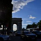  Arc de Triomphe und der Abendverkehr