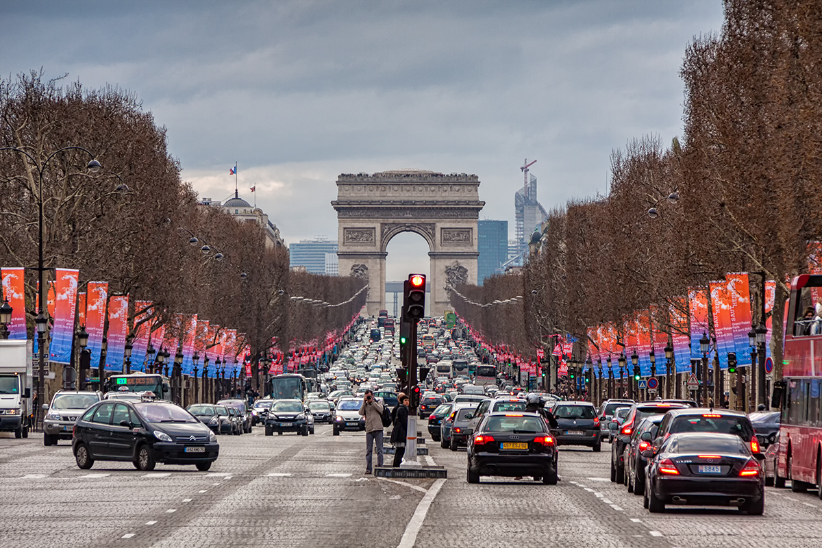 Arc de Triomphe [unverhüllt]