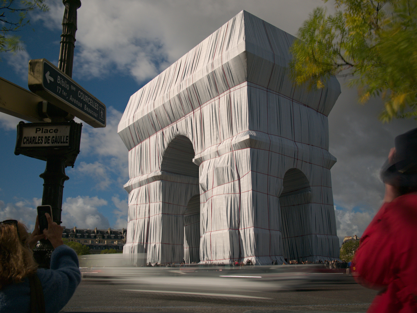 Arc de Triomphe verpackt 1