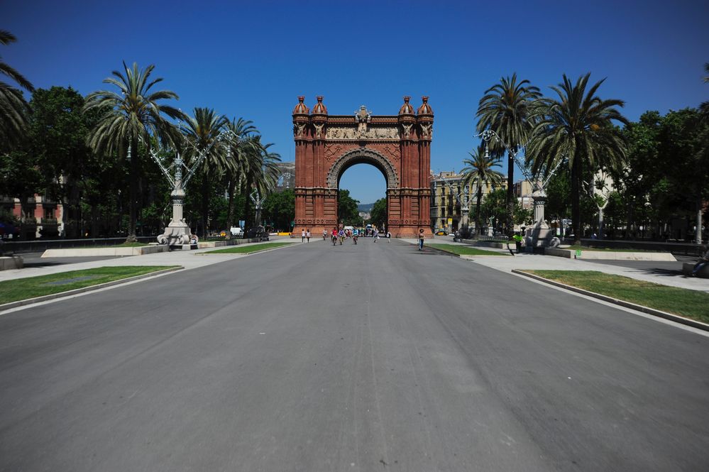 Arc de Triump in Barcelona