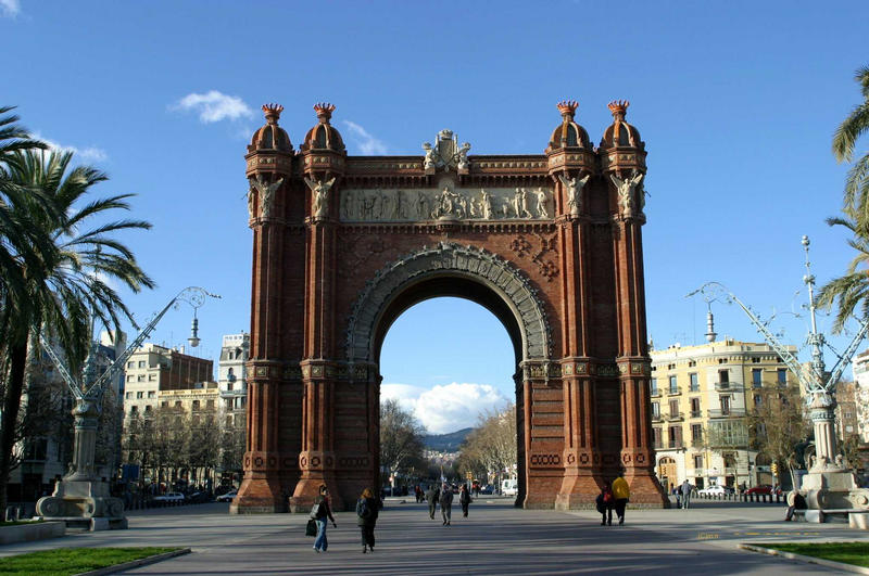 Arc de Triumpf in Barcelona