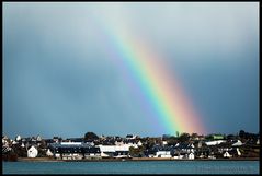 Arc en ciel à Roscoff