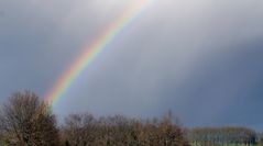 Arc-en-ciel de fin d’hiver