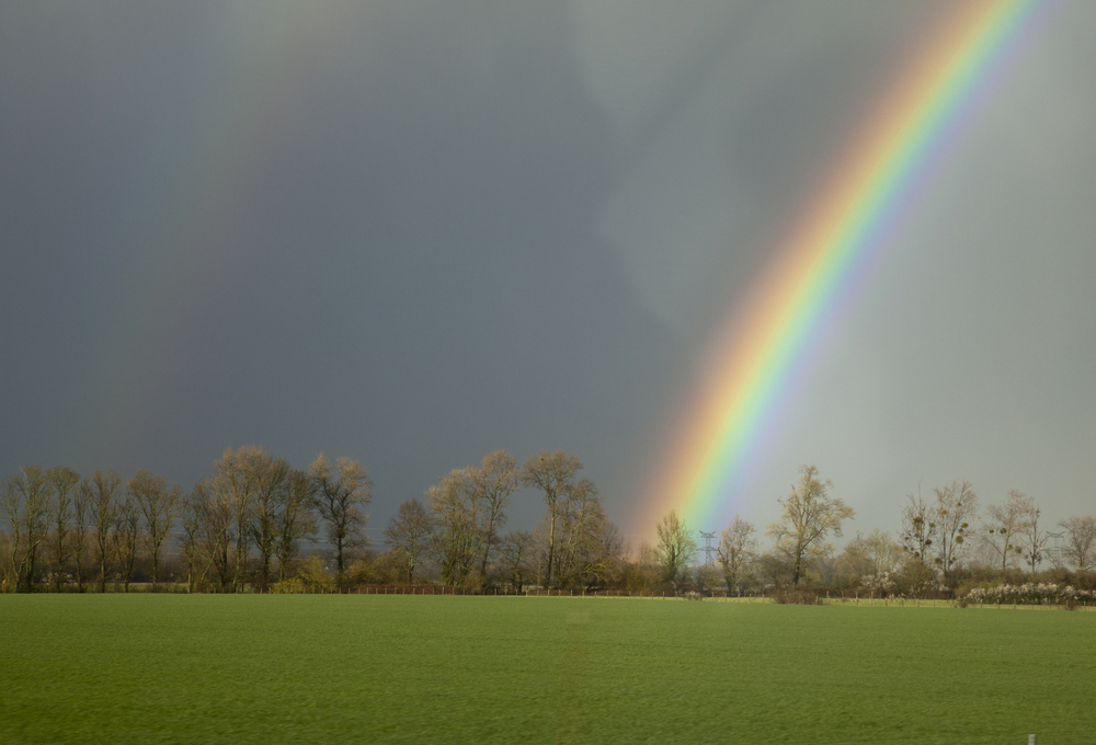 Arc-en-ciel gauche