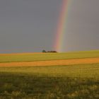 Arc en ciel sur la plaine de Fresne