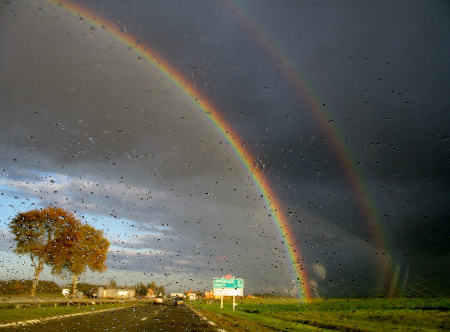 Arc en Ciel sur la route