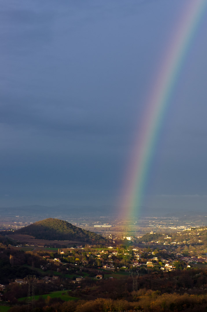 Arc-en-ciel sur Saint-Péray