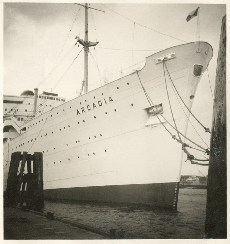 Arcadia II 1958 Foto & Bild dokumentation, hamburg, hafen Bilder auf