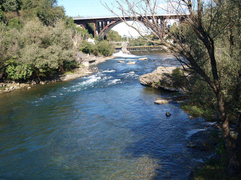 arcate sul fiume adda