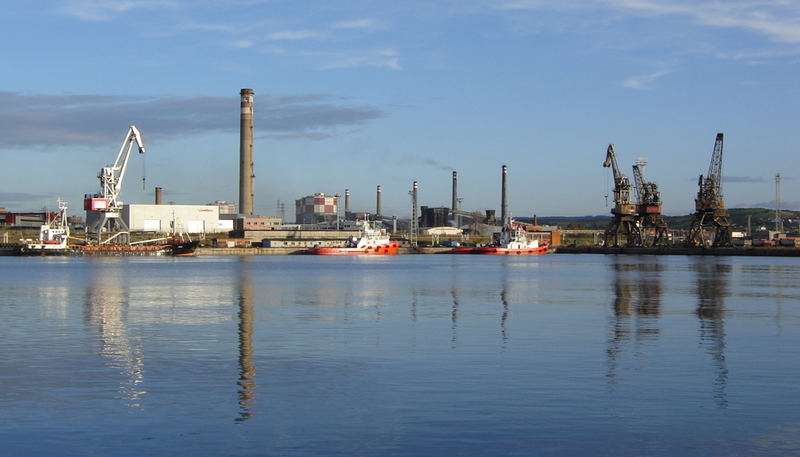 Arcelor docks, Avilés - Northern Spain