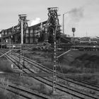 Arcelor Mittal blast furnaces; Asturias - Northern Spain.