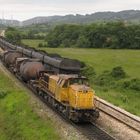 Arcelor Mittal railway. El Valle, Asturias. Northern Spain.