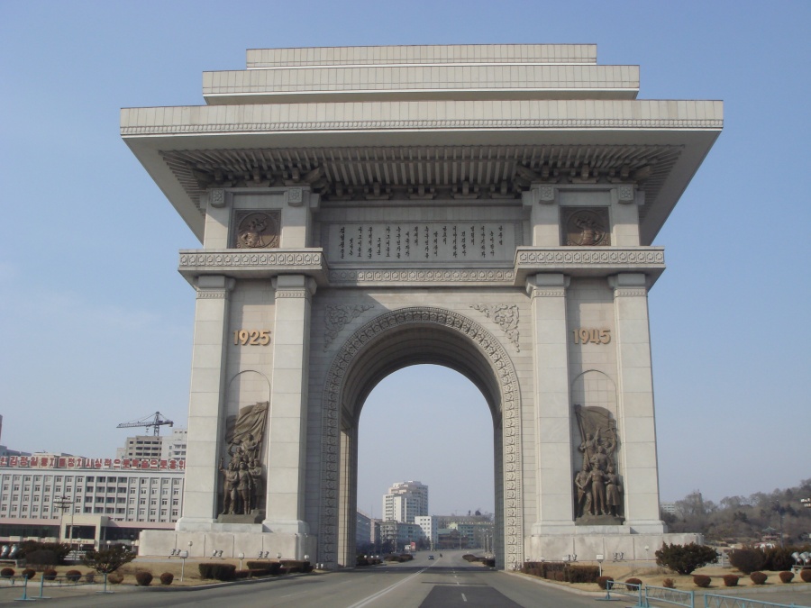 Arch in Pyongyang