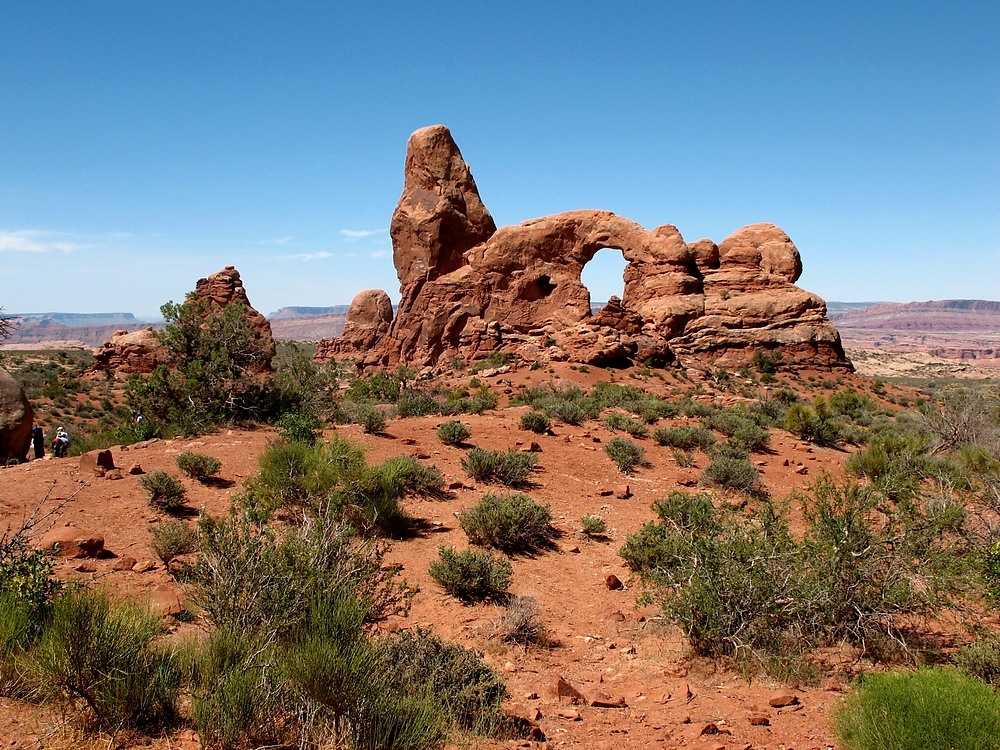 Arch mit Türmchen