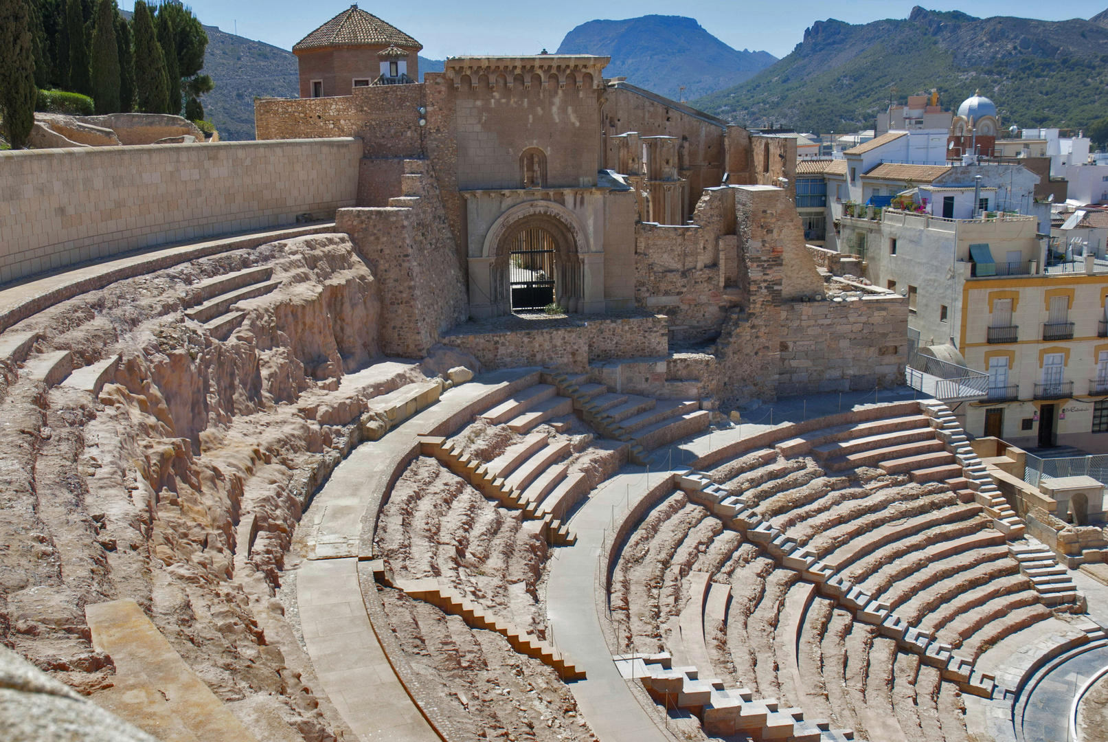 Archäologische Überreste in Cartagena (Spanien)