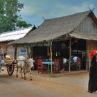 Archaic scene in Inn Dein at Inle Lake