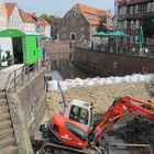 Archeologische Ausgrabungen im Burggraben in Stade