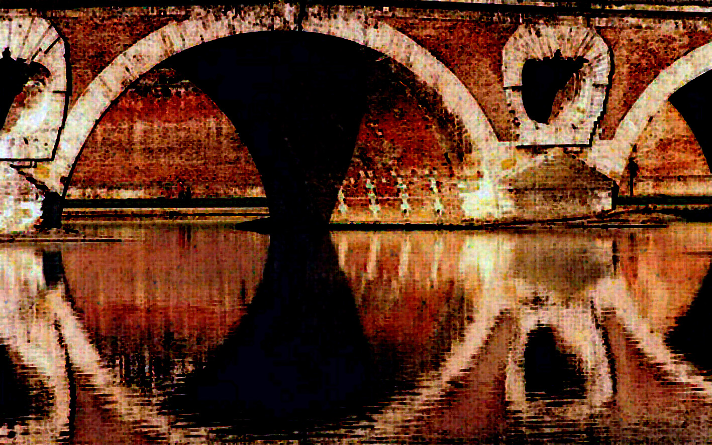 Arches à l'ombre.