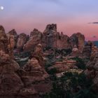 Arches at dusk