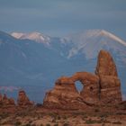 Arches Canyon and Rockies