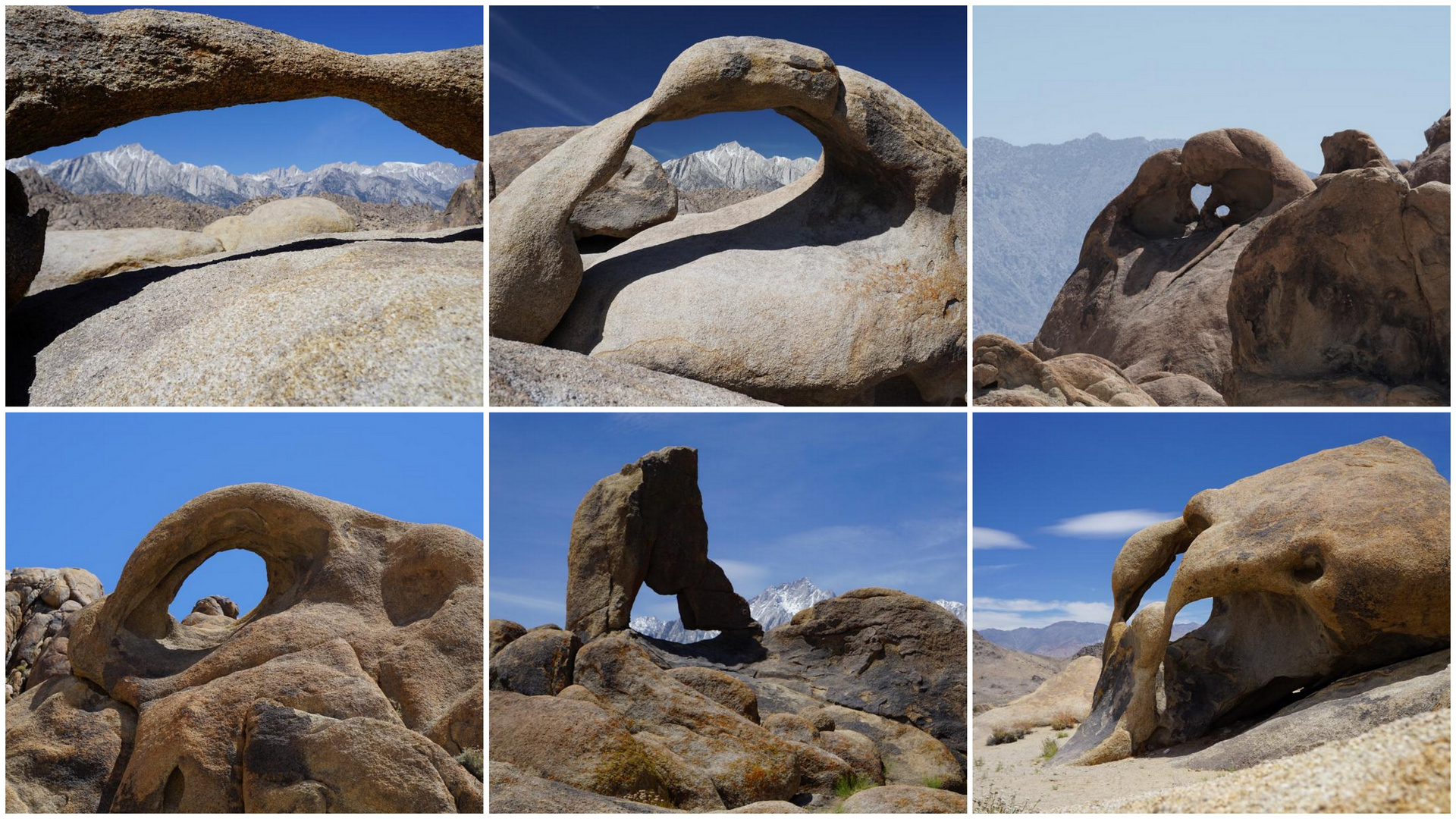 Arches in den Alabama Hills